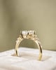 18k Yellow Gold | 1.58ct - D - VVS2 Elongated Cushion Lab Diamond | Lab Diamond side stones