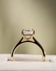 18k Yellow Gold | 2.57ct - D - VVS2 Elongated Cushion Lab Diamond | Lab Diamond side stones