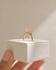 18k Yellow Gold | 1.59ct - F - VS1 Marquise Lab Diamond | Lab Diamond side stones