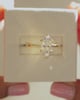 18k Yellow Gold | 1.59ct - F - VS1 Marquise Lab Diamond | Lab Diamond side stones