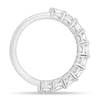 Adeline - Radiant Full Eternity Ring - Half Eternity 18k White Gold