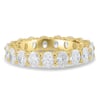 Alexandra - Oval Eternity Ring - Full Eternity 18k Yellow Gold