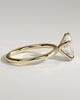 Alia - 5 Claw Pear Solitaire - 18k Yellow Gold