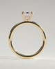 Alice  Emerald Solitaire - 18k Yellow Gold