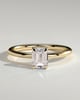 Alina - 4 Claw Emerald Solitaire - 1ct Yellow Gold