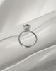 Amanda - 6 Claw Pav Round Solitaire with Hidden Halo Lifestyle Image