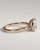 Amor - Pear and Emerald Toi Et Moi - 18k Rose Gold