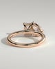 Amor - Pear and Emerald Toi Et Moi - 18k Rose Gold