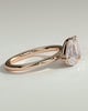 Amor - Pear and Emerald Toi Et Moi - 18k Rose Gold