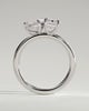 Amor - Pear and Emerald Toi Et Moi - 18k White Gold