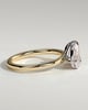 Amor - Pear and Emerald Toi Et Moi - 18k Yellow Gold / 18k White Gold