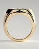 Angie - Marquise East West Bezel Solitaire - 18k Yellow Gold