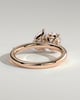 April - Oval & Pear Toi Et Moi - 18k Rose Gold