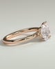April - Oval & Pear Toi Et Moi - 18k Rose Gold