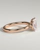 April - Oval & Pear Toi Et Moi - 18k Rose Gold