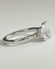 April - Oval & Pear Toi Et Moi - 18k White Gold