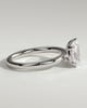 April - Oval & Pear Toi Et Moi - 18k White Gold