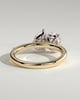 April - Oval & Pear Toi Et Moi - 18k Yellow Gold / 18k White Gold