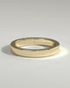 Arden - Classic Hidden Pave Flat Cigar Band Wedding Ring - 18k Yellow Gold