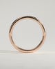 Arizona - Classic Clustered Hammer Set Wedding Ring - 18k Rose Gold
