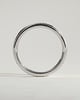Arizona - Classic Clustered Hammer Set Wedding Ring - 18k White Gold