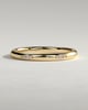 Arizona - Classic Clustered Hammer Set Wedding Ring - 18k Yellow Gold