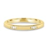 Arizona - Hammer Set Cluster Wedding Ring - 18k Yellow Gold