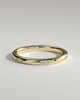 Arizona - Classic Clustered Hammer Set Wedding Ring - 18k Yellow Gold