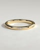 Arizona - Classic Clustered Hammer Set Wedding Ring - 18k Yellow Gold