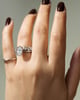 Armani - Bezel Set Oval Solitaire Lifestyle Image
