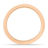 Ashton - Plain Wedding Ring - 18k Rose Gold Curved
