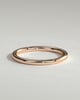 Ashton - Classic Plain Band Wedding Ring - 18k Rose Gold Straight