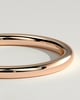 Ashton - Classic Plain Band Wedding Ring - 18k Rose Gold Straight