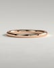 Ashton - Classic Plain Band Wedding Ring - 18k Rose Gold Straight