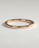 Ashton - Classic Plain Band Wedding Ring - 18k Rose Gold Straight