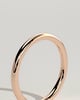 Ashton - Classic Plain Band Wedding Ring - 18k Rose Gold Straight