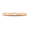 Ashton - Plain Wedding Ring - 18k Rose Gold Straight