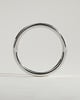 Ashton - Classic Plain Band Wedding Ring - 18k White Gold Straight
