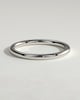 Ashton - Classic Plain Band Wedding Ring - 18k White Gold Straight