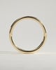 Ashton - Classic Plain Band Wedding Ring - 18k Yellow Gold Straight