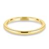 Ashton - Plain Wedding Ring - 18k Yellow Gold Straight