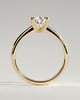 Aspen  5 Claw Pear Solitaire - 18k Yellow Gold