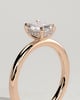 Ava  Elongated Cushion Solitaire - 1ct Rose Gold