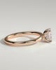 Ava  Elongated Cushion Solitaire - 1ct Rose Gold