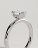 Ava  Elongated Cushion Solitaire - 1ct White Gold