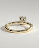 Ava  Elongated Cushion Solitaire - 1ct Yellow Gold