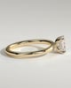 Ava  Elongated Cushion Solitaire - 1ct Yellow Gold