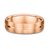 Bailey Mens Wedding Ring - 9k Rose Gold