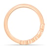 Betty - Bezel Set Oval Wedding Ring - 5 stones 18k Rose Gold