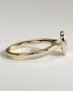 Billie - Cathedral Bezel Set Elongated Cushion - 18k Yellow Gold